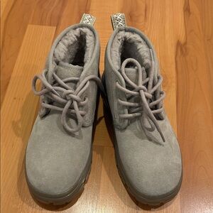 UGG Gray Ankle Boots for Women